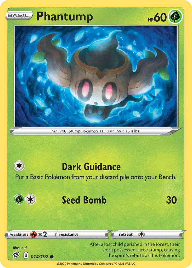 Phantump (014/192) [Sword & Shield: Rebel Clash] - The Mythic Store | 24h Order Processing