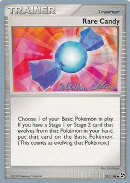 Rare Candy (102/106) (Luxdrill - Stephen Silvestro) [World Championships 2009] - The Mythic Store | 24h Order Processing