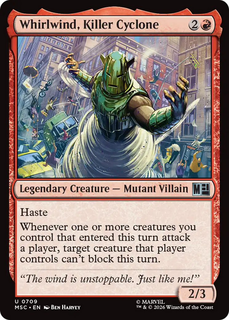 Whirlwind, Killer Cyclone [Marvel Super Heroes Commander] - The Mythic Store | 24h Order Processing