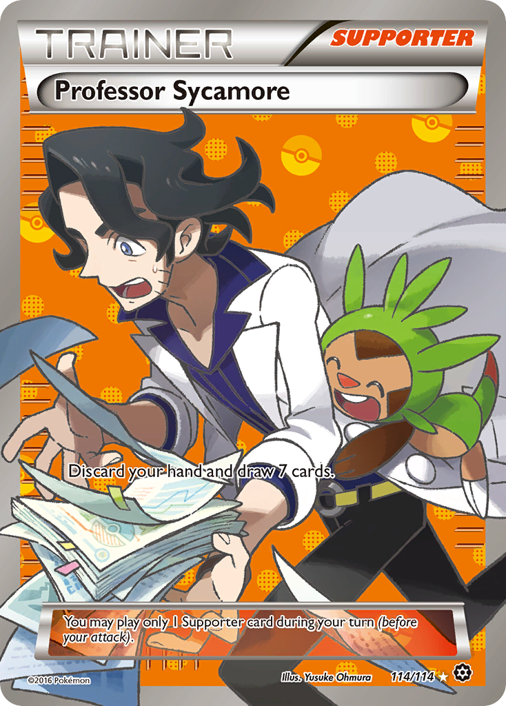 Professor Sycamore (114/114) [XY: Steam Siege] - The Mythic Store | 24h Order Processing