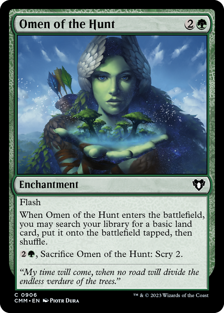 Omen of the Hunt [Commander Masters] - The Mythic Store | 24h Order Processing