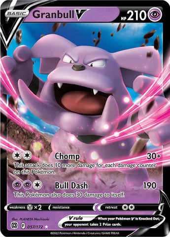 Granbull V (057/172) [Sword & Shield: Brilliant Stars] - The Mythic Store | 24h Order Processing