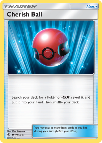 Cherish Ball (191/236) [Sun & Moon: Unified Minds] - The Mythic Store | 24h Order Processing