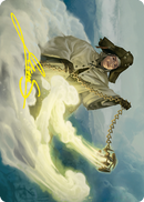 Traveling Minister Art Card (Gold-Stamped Signature) [Innistrad: Crimson Vow Art Series] - The Mythic Store | 24h Order Processing
