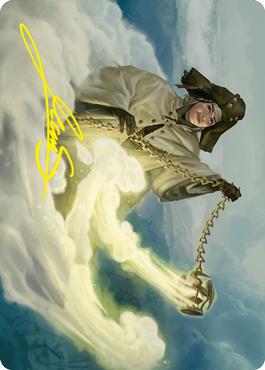 Traveling Minister Art Card (Gold-Stamped Signature) [Innistrad: Crimson Vow Art Series] - The Mythic Store | 24h Order Processing