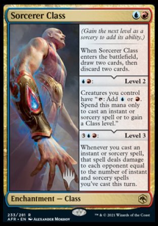 Sorcerer Class (Promo Pack) [Dungeons & Dragons: Adventures in the Forgotten Realms Promos] - The Mythic Store | 24h Order Processing