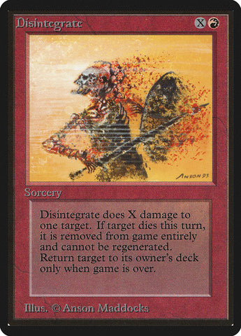 Disintegrate [Beta Edition] - The Mythic Store | 24h Order Processing