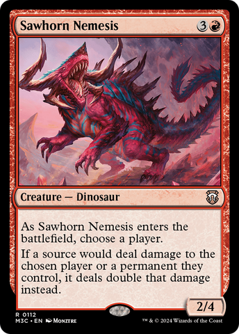 Sawhorn Nemesis [Modern Horizons 3 Commander] - The Mythic Store | 24h Order Processing