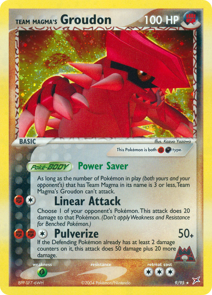 Team Magma's Groudon (9/95) (Theme Deck Exclusive) [EX: Team Magma vs Team Aqua] - The Mythic Store | 24h Order Processing