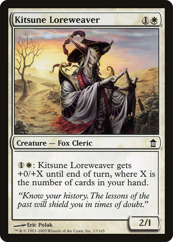 Kitsune Loreweaver [Saviors of Kamigawa] - The Mythic Store | 24h Order Processing
