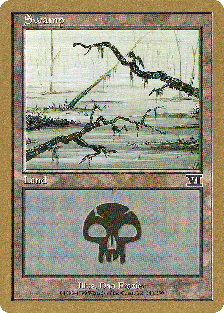 Swamp (js340b) (Jakub Slemr) [World Championship Decks 1999] - The Mythic Store | 24h Order Processing