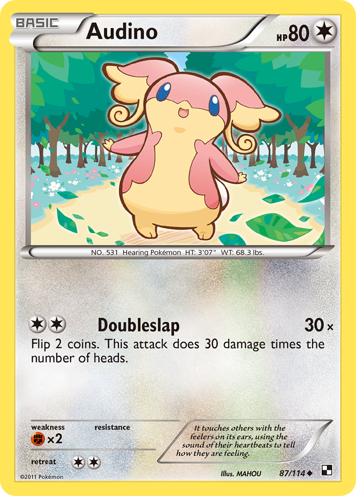 Audino (87/114) [Black & White: Base Set] - The Mythic Store | 24h Order Processing