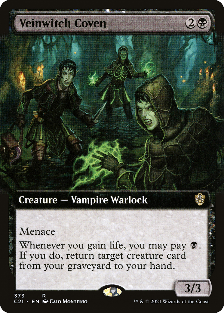 Veinwitch Coven (Extended Art) [Commander 2021] - The Mythic Store | 24h Order Processing
