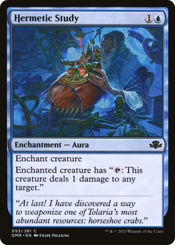 Hermetic Study [Dominaria Remastered] - The Mythic Store | 24h Order Processing