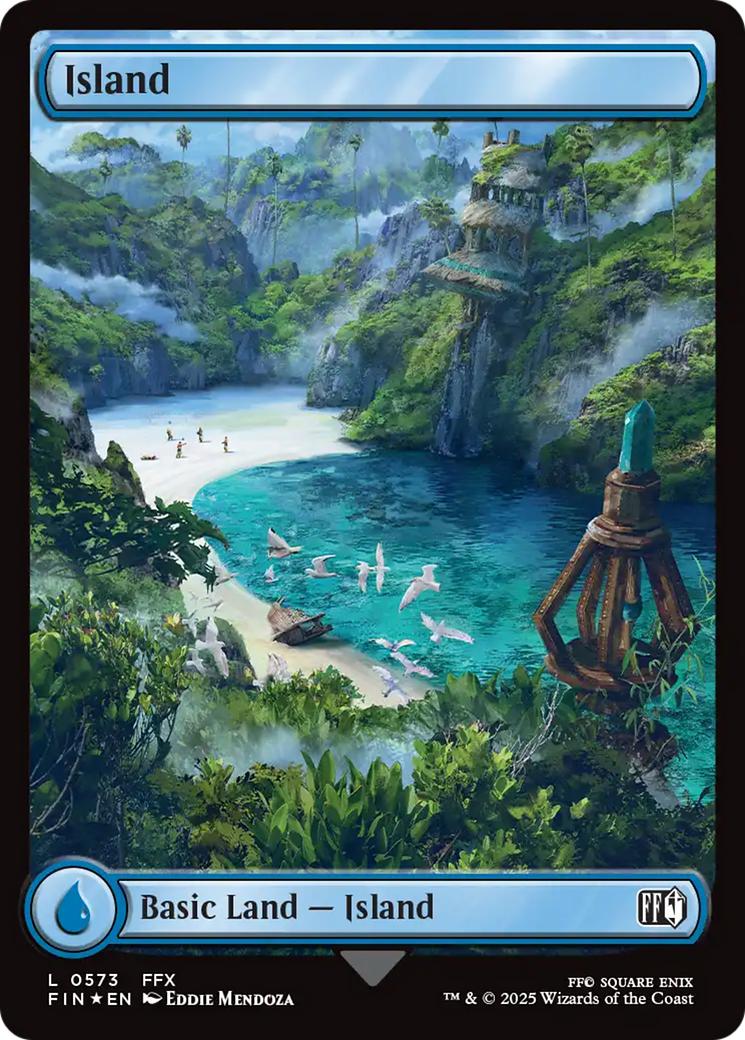 Island (0573) (Surge Foil) [FINAL FANTASY] - The Mythic Store | 24h Order Processing