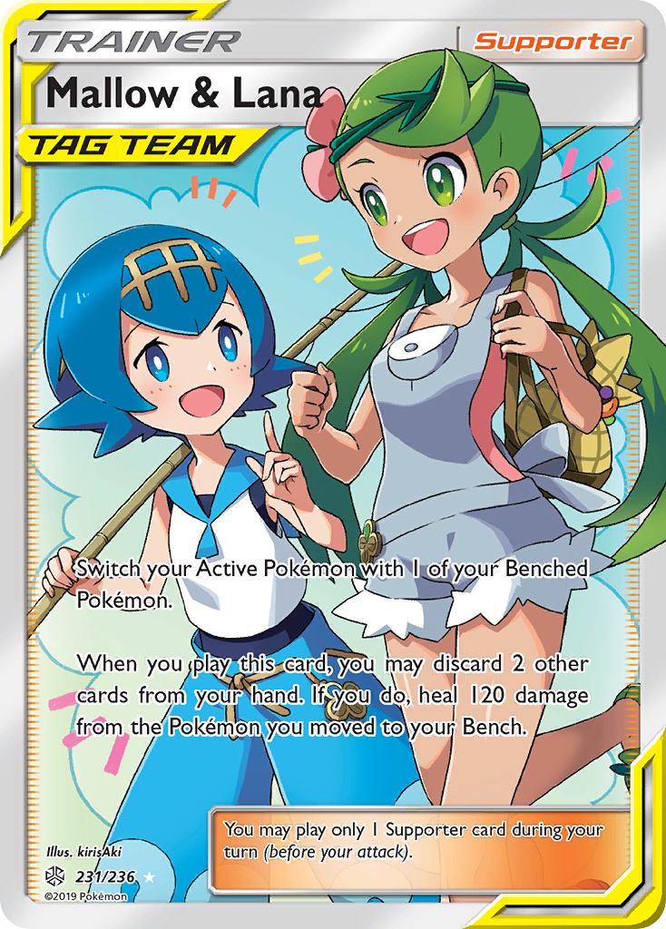Mallow & Lana (231/236) [Sun & Moon: Cosmic Eclipse] - The Mythic Store | 24h Order Processing