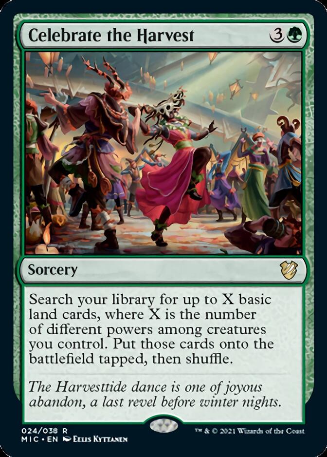 Celebrate the Harvest [Innistrad: Midnight Hunt Commander] - The Mythic Store | 24h Order Processing