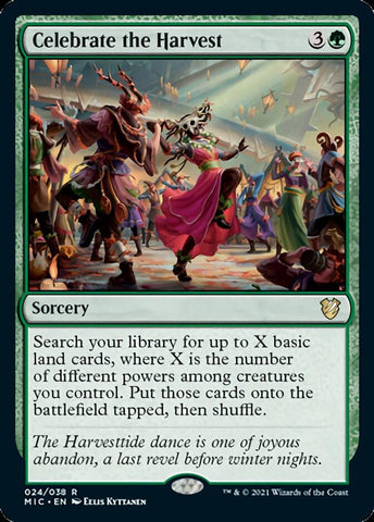 Celebrate the Harvest [Innistrad: Midnight Hunt Commander] - The Mythic Store | 24h Order Processing