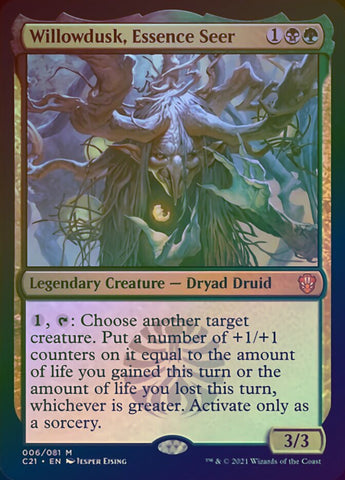 Willowdusk, Essence Seer (Display Commander) [Commander 2021] - The Mythic Store | 24h Order Processing