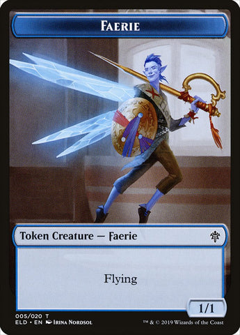 Faerie Token [Throne of Eldraine Tokens] - The Mythic Store | 24h Order Processing