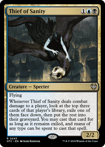 Thief of Sanity [Outlaws of Thunder Junction Commander] - The Mythic Store | 24h Order Processing
