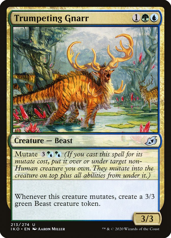 Trumpeting Gnarr [Ikoria: Lair of Behemoths] - The Mythic Store | 24h Order Processing