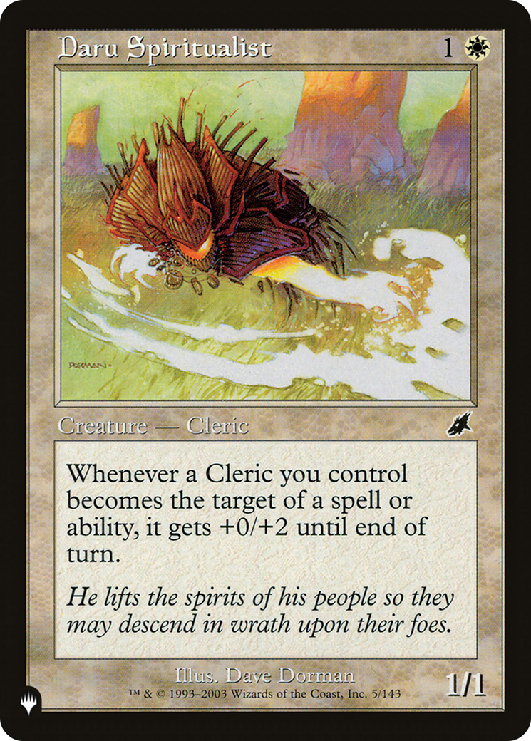 Daru Spiritualist [The List Reprints] - The Mythic Store | 24h Order Processing