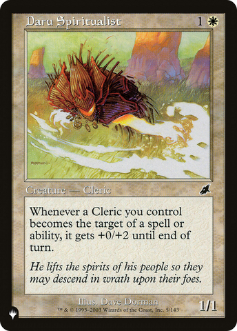 Daru Spiritualist [The List] - The Mythic Store | 24h Order Processing