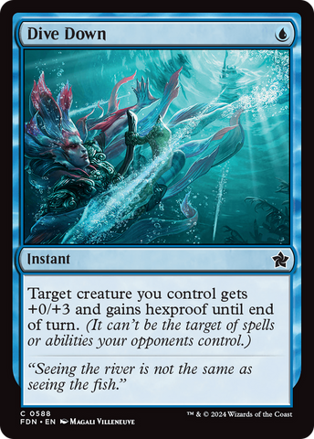 Dive Down [Foundations] - The Mythic Store | 24h Order Processing