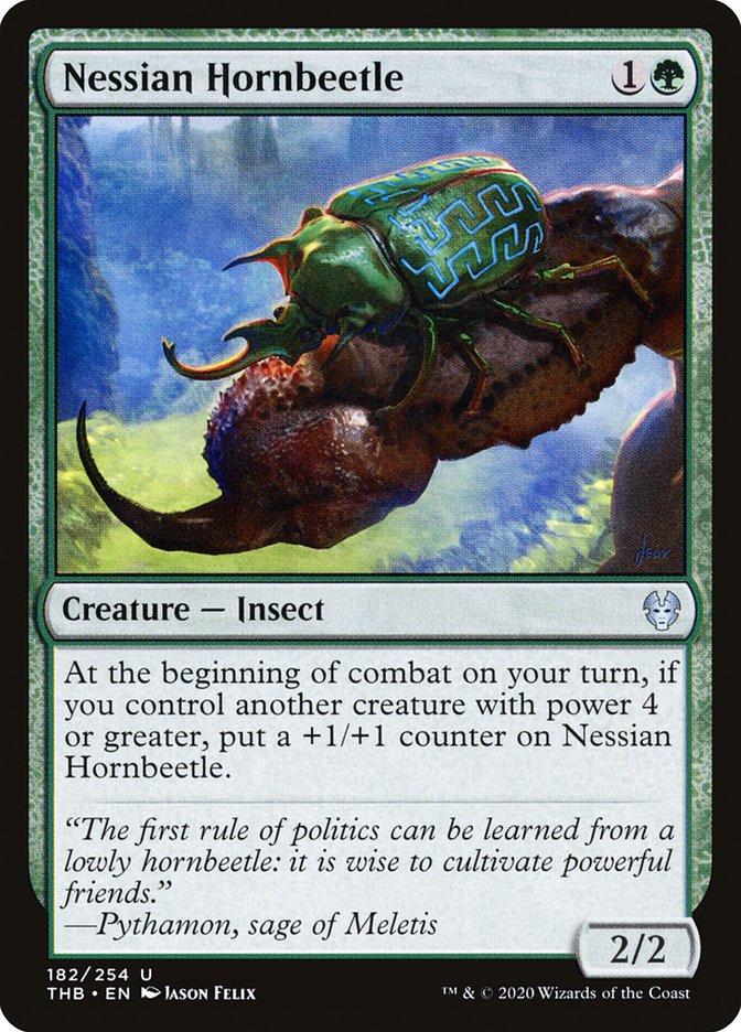Nessian Hornbeetle [Theros Beyond Death] - The Mythic Store | 24h Order Processing