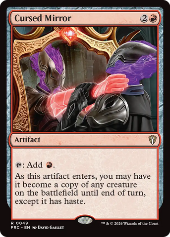 Cursed Mirror [Reality Fracture Commander] - The Mythic Store | 24h Order Processing