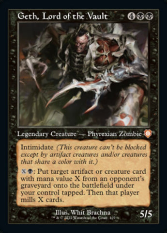 Geth, Lord of the Vault (Retro) [The Brothers' War Commander] - The Mythic Store | 24h Order Processing
