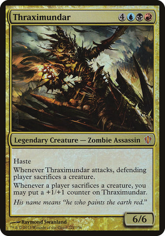 Thraximundar (Oversized) [Commander 2013 Oversized] - The Mythic Store | 24h Order Processing