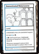 Domesticated Watercourse (2021 Edition) [Mystery Booster Playtest Cards] - The Mythic Store | 24h Order Processing
