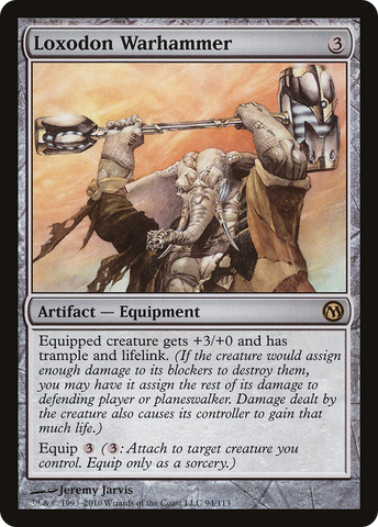 Loxodon Warhammer [Duels of the Planeswalkers] - The Mythic Store | 24h Order Processing
