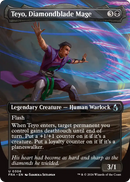 Teyo, Diamondblade Mage (Borderless) [Reality Fracture] - The Mythic Store | 24h Order Processing
