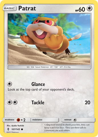 Patrat (107/145) [Sun & Moon: Guardians Rising] - The Mythic Store | 24h Order Processing