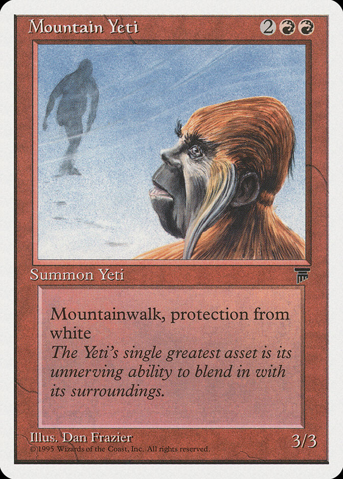 Mountain Yeti [Chronicles] - The Mythic Store | 24h Order Processing