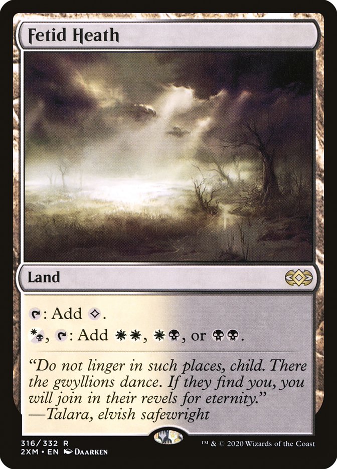 Fetid Heath [Double Masters] - The Mythic Store | 24h Order Processing