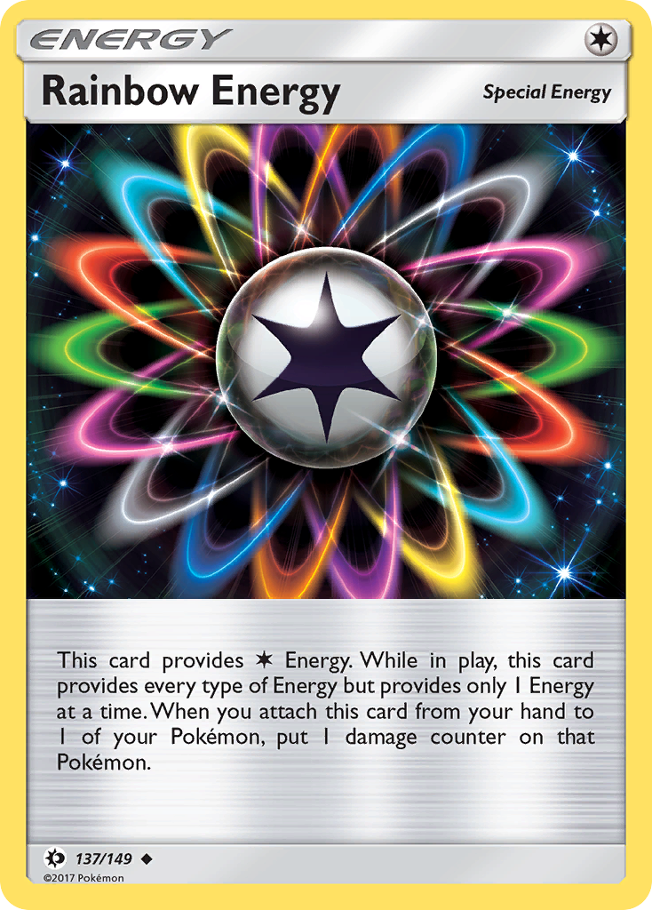 Rainbow Energy (137/149) [Sun & Moon: Base Set] - The Mythic Store | 24h Order Processing