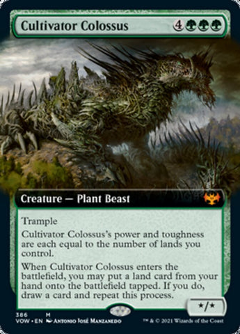 Cultivator Colossus (Extended Art) [Innistrad: Crimson Vow] - The Mythic Store | 24h Order Processing