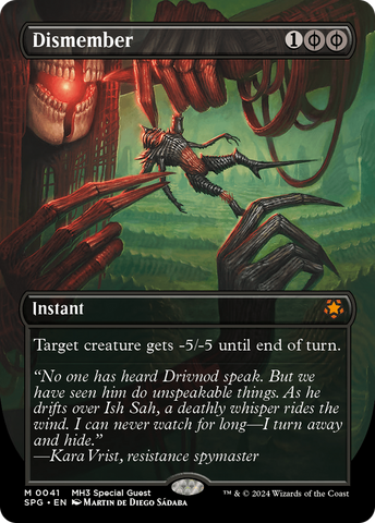 Dismember (Borderless) [Modern Horizons 3 Special Guests] - The Mythic Store | 24h Order Processing