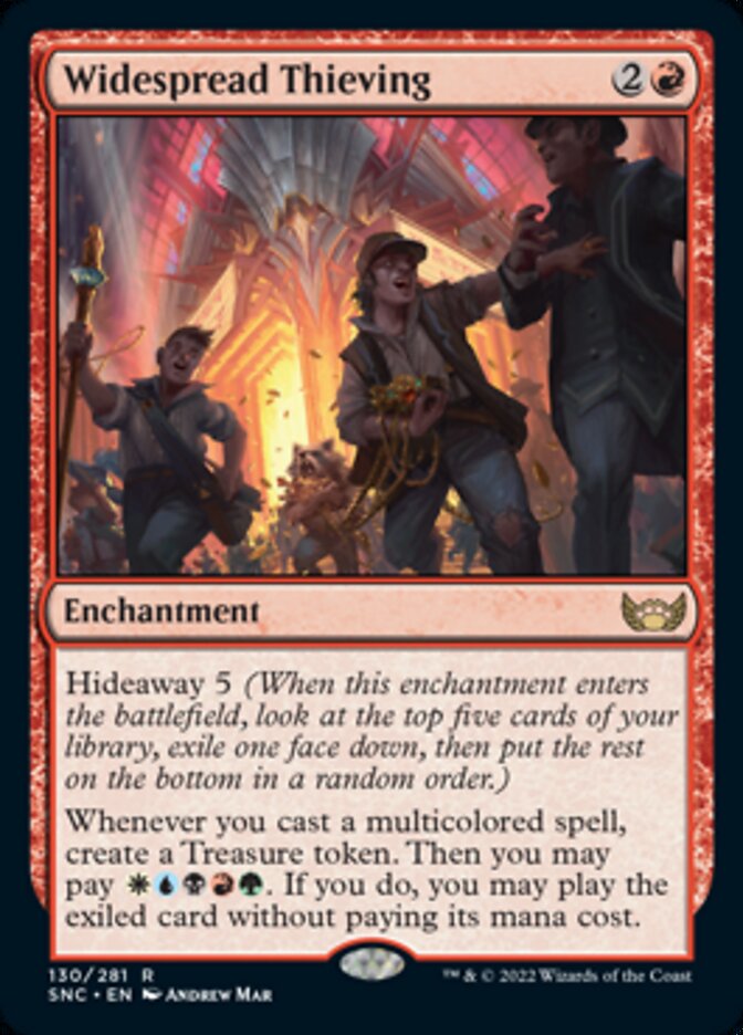 Widespread Thieving [Streets of New Capenna] - The Mythic Store | 24h Order Processing