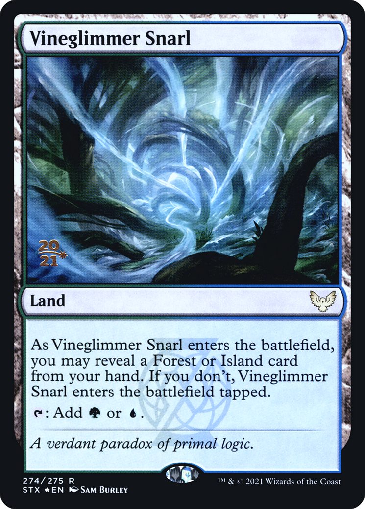 Vineglimmer Snarl [Strixhaven: School of Mages Prerelease Promos] - The Mythic Store | 24h Order Processing