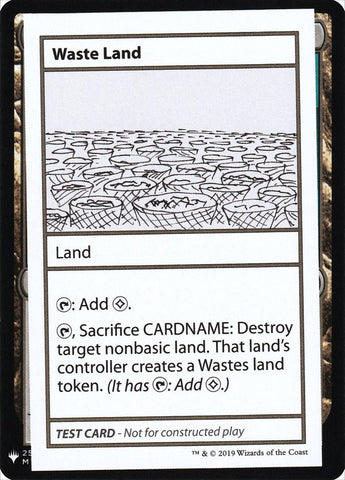 Waste Land [Mystery Booster Playtest Cards] - The Mythic Store | 24h Order Processing
