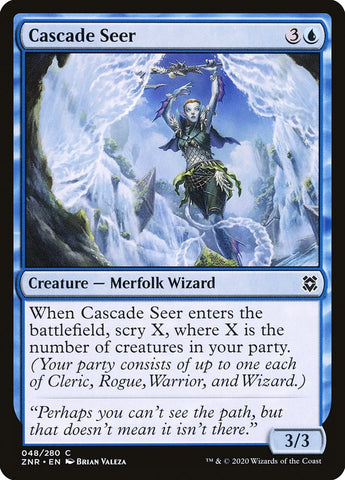 Cascade Seer [Zendikar Rising] - The Mythic Store | 24h Order Processing