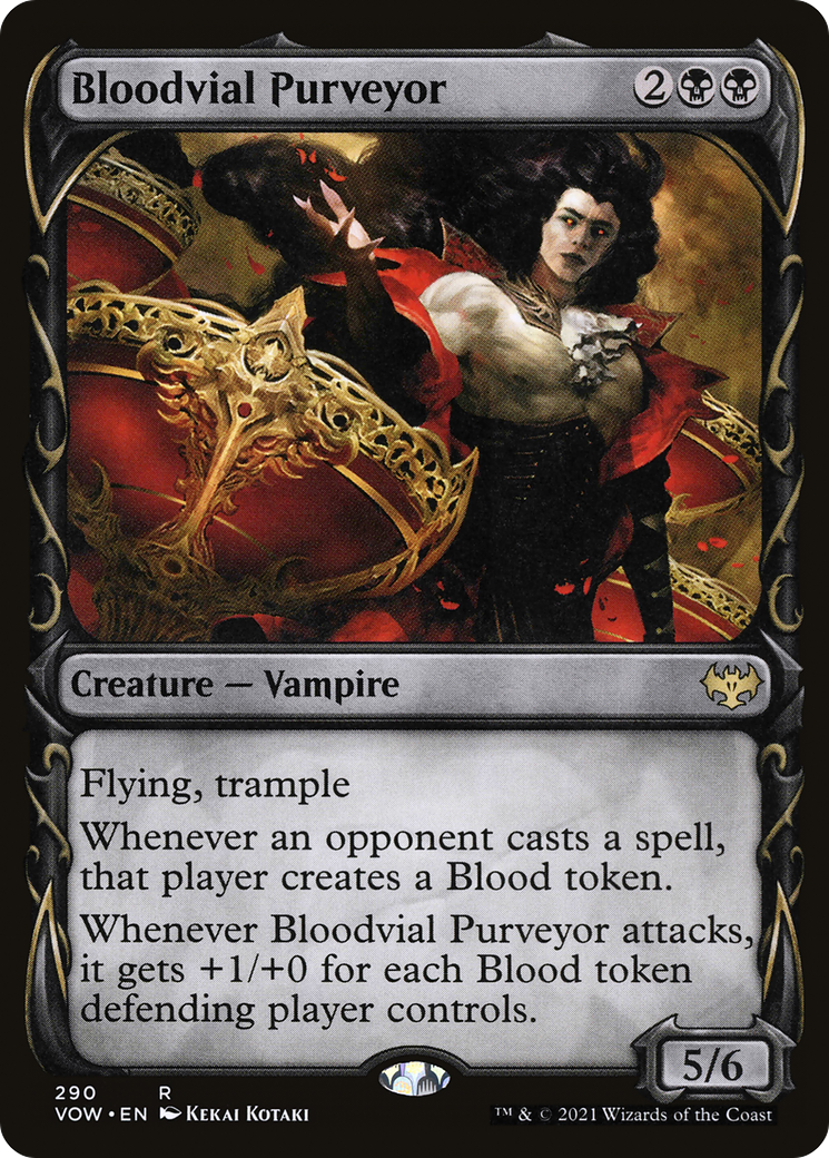Bloodvial Purveyor (Showcase Fang Frame) [Innistrad: Crimson Vow] - The Mythic Store | 24h Order Processing