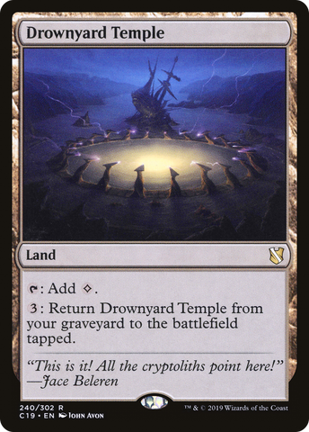 Drownyard Temple [Commander 2019] - The Mythic Store | 24h Order Processing