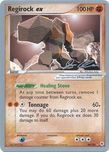 Regirock ex (98/101) (Mewtrick - Jason Klaczynski) [World Championships 2006] - The Mythic Store | 24h Order Processing