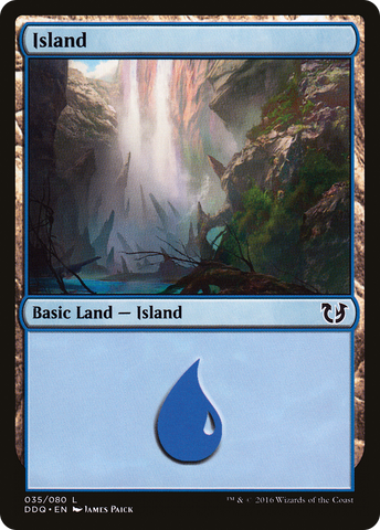Island (35) [Duel Decks: Blessed vs. Cursed] - The Mythic Store | 24h Order Processing